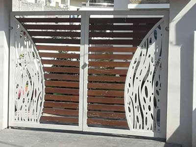 Fabricated Entry Gate